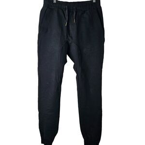 Zanerobe Jogger Pants‎ Mens 32W Black Chino Athleisure Casual Elastic Waist